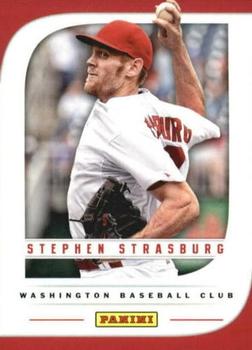 2013 Panini Father's Day #1 Stephen Strasburg Front