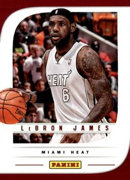 2013 Panini Father's Day #16 LeBron James Front