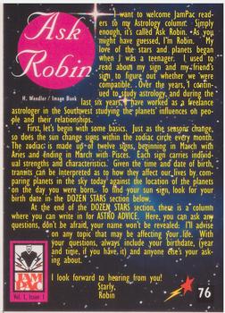 1995 JamPac Magazine #75-76 Grant Hill / Ask Robin Back