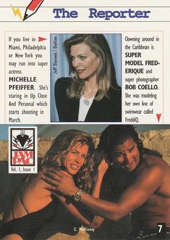 1995 JamPac Magazine #7-8 Michelle Pfeiffer / Tim Allen Front