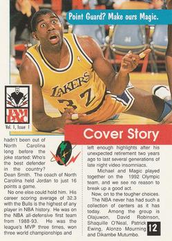 1995 JamPac Magazine #11-12 Cover Story / Magic Johnson Back