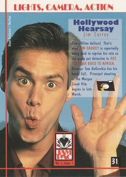 1995 JamPac Magazine #31-32 Jim Carrey / Hollywood Hearsay Front