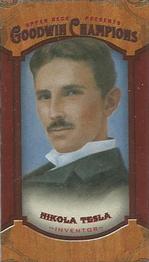 2014 Upper Deck Goodwin Champions - Mini Foil Magician Red #169 Nikola Tesla Front