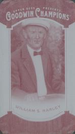 2014 Upper Deck Goodwin Champions - Mini Printing Plates Magenta #142 William S. Harley Front