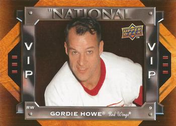 2009 Upper Deck The National VIP National Convention #VIP-5 Gordie Howe Front