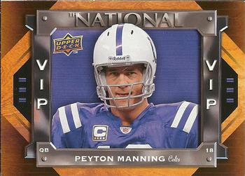 2009 Upper Deck The National VIP National Convention #VIP-9 Peyton Manning Front