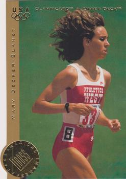1996 Upper Deck USA Olympicards - Magical Images #MI5 Mary Decker-Slaney Front