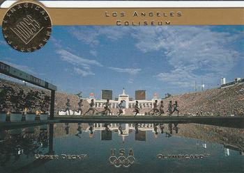 1996 Upper Deck USA Olympicards - Magical Images #MI18 Los Angeles Coliseum Front