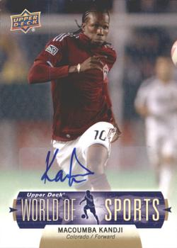 2011 Upper Deck World of Sports - Autographs #246 Macoumba Kandji Front