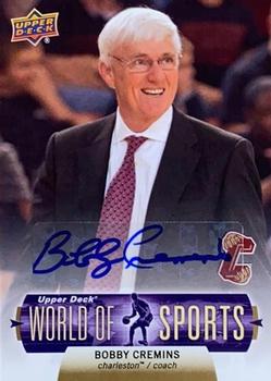 2011 Upper Deck World of Sports - Autographs #66 Bobby Cremins Front