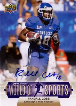 2011 Upper Deck World of Sports - Autographs #107 Randall Cobb Front