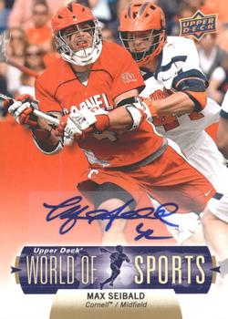 2011 Upper Deck World of Sports - Autographs #187 Max Seibald Front