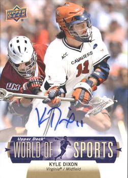 2011 Upper Deck World of Sports - Autographs #188 Kyle Dixon Front
