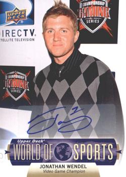 2011 Upper Deck World of Sports - Autographs #300 Jonathan Wendel Front