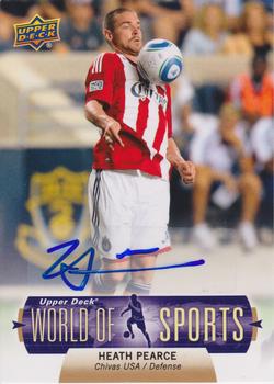 2011 Upper Deck World of Sports - Autographs #241 Heath Pearce Front