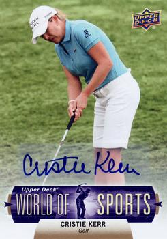 2011 Upper Deck World of Sports - Autographs #273 Cristie Kerr Front
