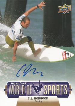 2011 Upper Deck World of Sports - Autographs #289 C.J. Hobgood Front