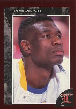 1992 Legends Sports Memorabilia #19 Dikembe Mutombo Front