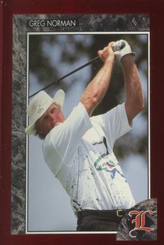 1992 Legends Sports Memorabilia #21 Greg Norman Front