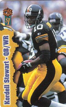 1997 Score Board Talk N' Sports - Phone Cards $1 #5 Kordell Stewart Front