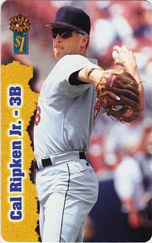 1997 Score Board Talk N' Sports - Phone Cards $1 #11 Cal Ripken Jr. Front