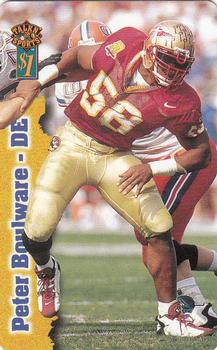 1997 Score Board Talk N' Sports - Phone Cards $1 #22 Peter Boulware Front