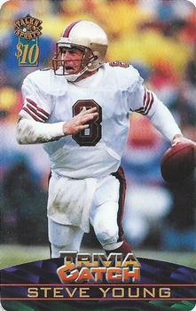 1997 Score Board Talk N' Sports - Phone Cards $10 #4 Steve Young Front