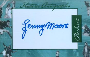 2014 Historic Autographs Peerless Edition II #NNO Lenny Moore Front