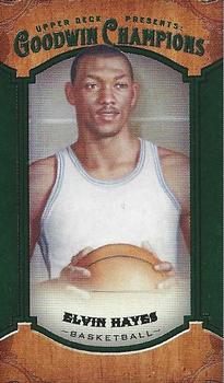 2014 Upper Deck Goodwin Champions - Mini Green Lady Luck Back #40 Elvin Hayes Front