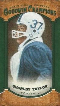 2014 Upper Deck Goodwin Champions - Mini Green Lady Luck Back #92 Charley Taylor Front
