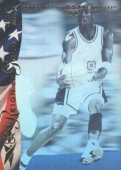 1996 Upper Deck USA Olympicards - Reign of Gold Holograms #RN1 Michael Jordan Front