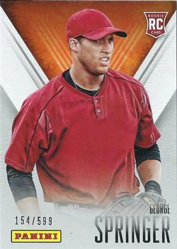 2014 Panini Father's Day #32 George Springer Front