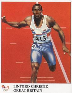 1996 Imperial Publishing Limited Olympic Champions #46 Linford Christie Front