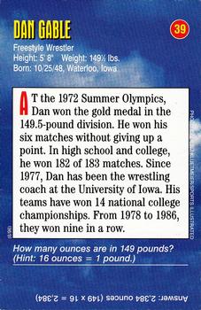 1996-98 Sports Illustrated for Kids Oversized #39 Dan Gable Back