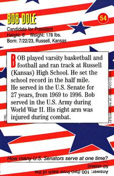 1996-98 Sports Illustrated for Kids Oversized #54 Bob Dole Back