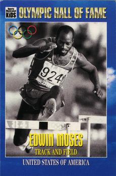 1996-98 Sports Illustrated for Kids Oversized #26 Edwin Moses Front