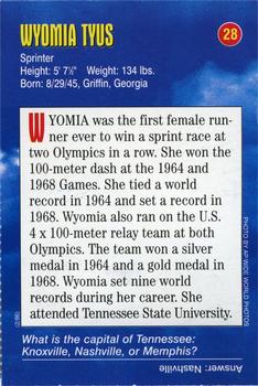 1996-98 Sports Illustrated for Kids Oversized #28 Wyomia Tyus Back