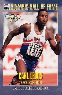 1996-98 Sports Illustrated for Kids Oversized #35 Carl Lewis Front
