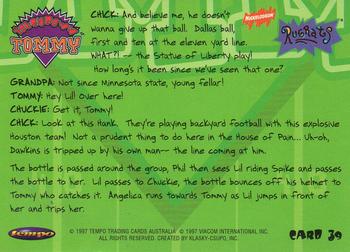 1997 Tempo Rugrats #39 Get It Tommy! Back