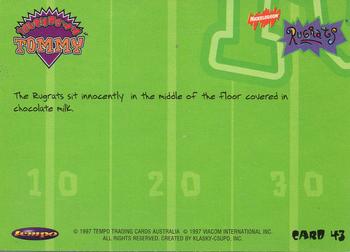 1997 Tempo Rugrats #43 The End of the Game Back