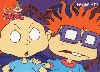 1997 Tempo Rugrats #51 Chuckie walks up to Tommy and puts his hand on Front