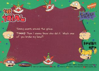 1997 Tempo Rugrats #52 Tommy points around the group. Tommy: Then I wa Back
