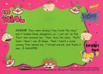 1997 Tempo Rugrats #62 Chuckie: They were playing 