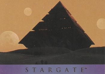 1994 Collect-A-Card Stargate - Adventure #AS-6 Ra's Spacecraft Front
