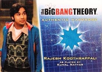2013 Cryptozoic The Big Bang Theory Season 5 - Authentic Wardrobes #M4 Rajesh Koothrappali Front
