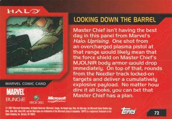 2007 Topps Halo #72 Looking down the Barrel Back