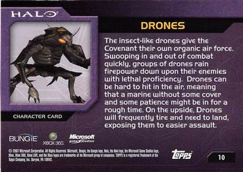 2007 Topps Halo #10 Drones Back