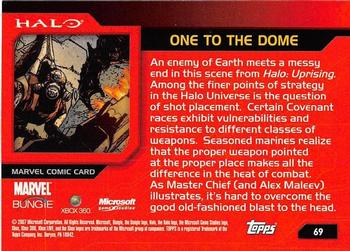 2007 Topps Halo #69 One to the Dome Back