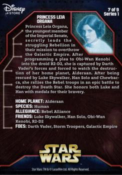 2014 Disney Store Star Wars (US Version) #7 Princess Leia Back