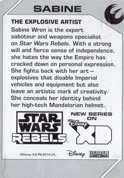 2014 Disney Star Wars Rebels #NNO Sabine Back